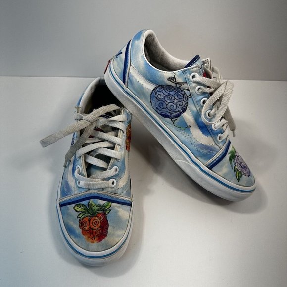 VANS Shoes  6.5 Womens ONE PIECE Anime Old Skool Limited Edition Sneakers - Picture 1 of 10